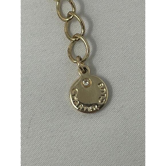 CHARTER CLUB Gold-Tone Crystal Filigree & Imitation Pearl Necklace Long - Picture 6 of 6